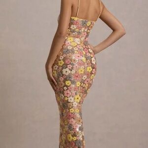 Chic Backless Floral Dress